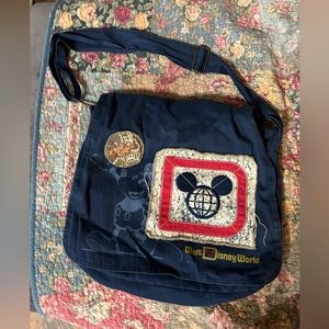 Mickey Disney World Canvas shoulder bag